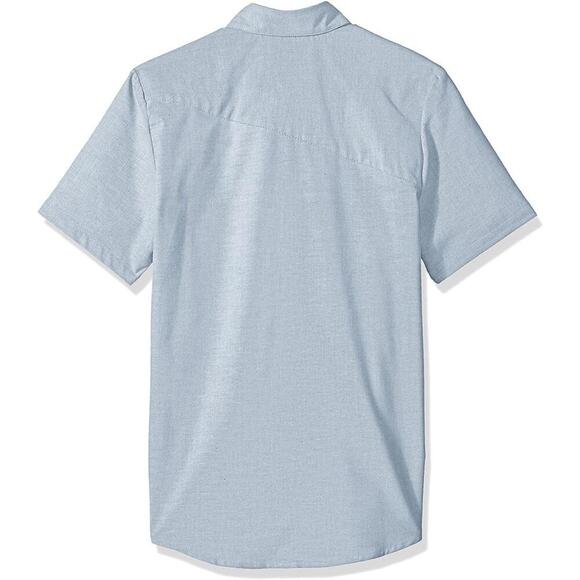 Volcom Mens Everett Oxford Short Sleeve Shirt Size S - Picture 2 of 2